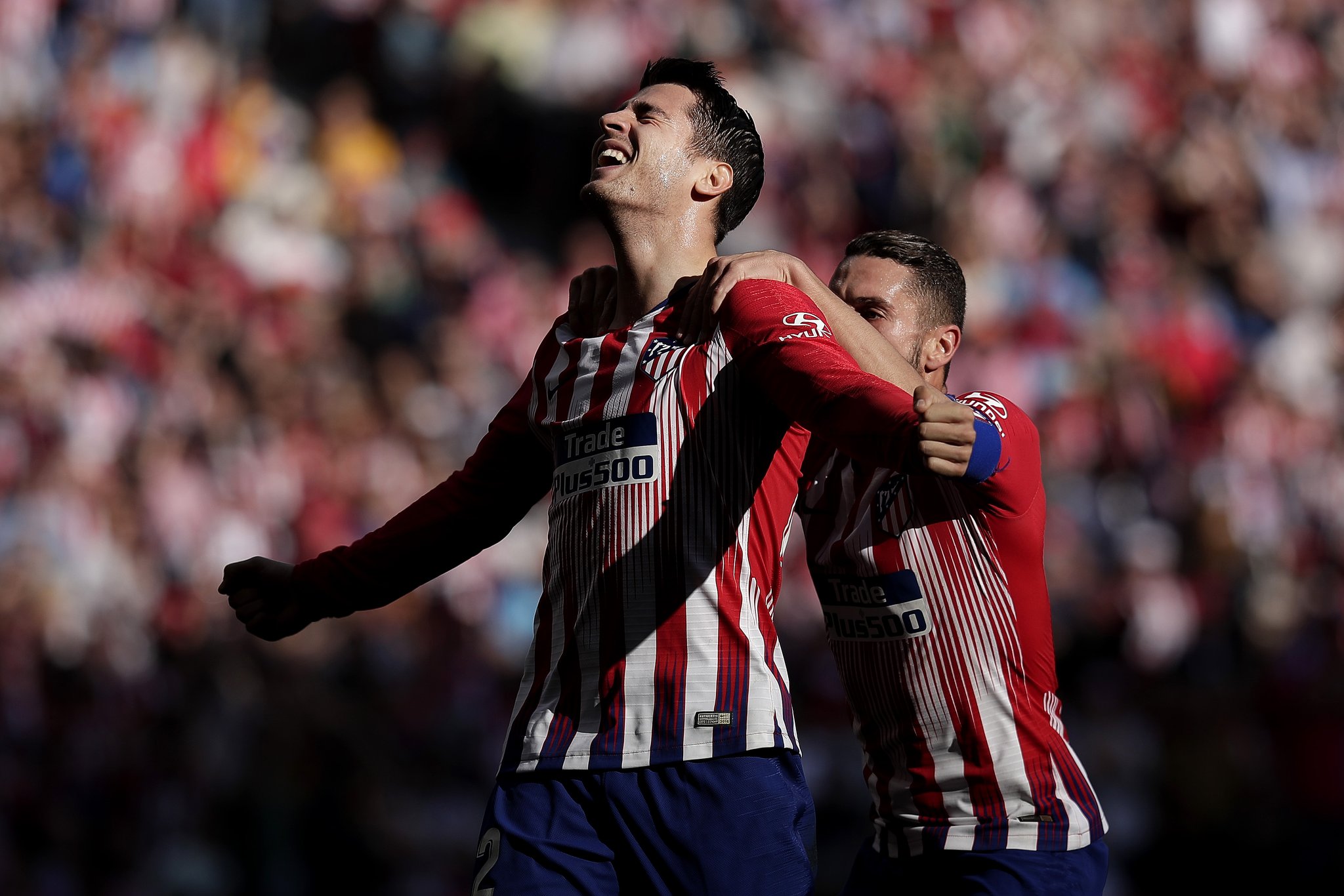 开云平台-莫拉塔鸟枪换炮，马竞稳住第二